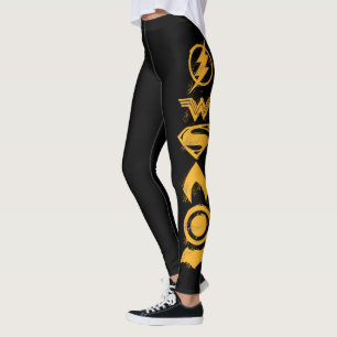 Justizbehörde  Stylisierte Teamsymbole Lineup Leggings