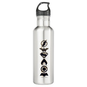 Justizbehörde  Stylisierte Teamsymbole Lineup Trinkflasche