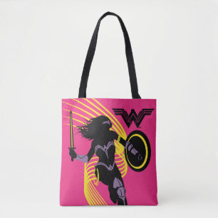 Justizbehörde  Symbol für die Silhouette der Frau Tasche