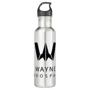 Justizbehörde  Wayne Aerospace Logo Edelstahlflasche