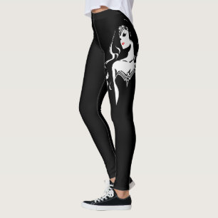 Justizbehörde Woman Noir Pop Art Leggings