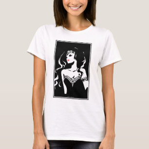 Justizbehörde  Woman Noir Pop Art T-Shirt