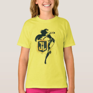 Justizbehörde  Wonder Woman & JL Icon Pop Art T-Shirt