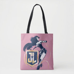Justizbehörde  Wonder Woman & JL Icon Pop Art Tasche