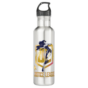 Justizbehörde  Wonder Woman JL Logo Pop Art Trinkflasche