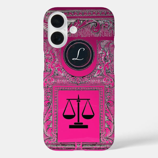 JUSTIZBÜRO, ATTORNEY Monogram Pink title_seo2 (Rückseite)