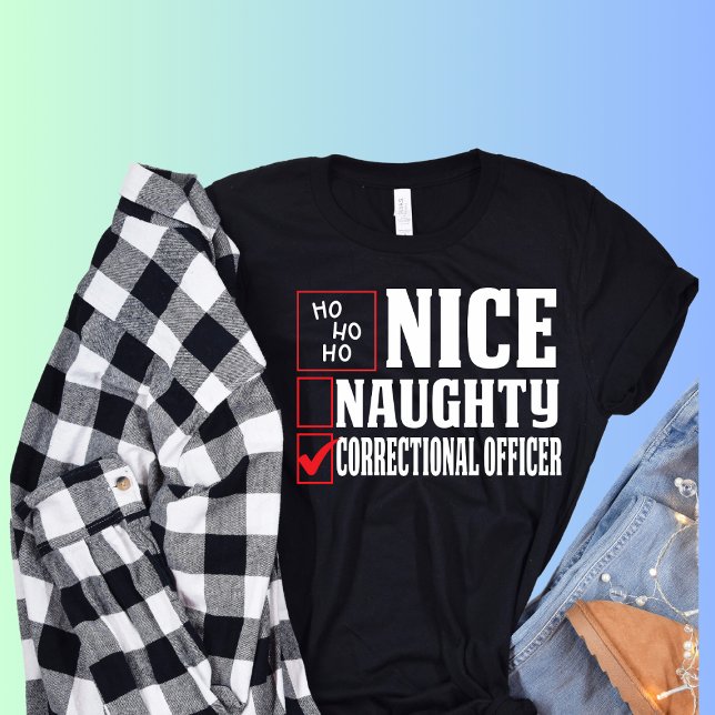Justiziar Weihnachten Naughty Nice T-Shirt (Von Creator hochgeladen)