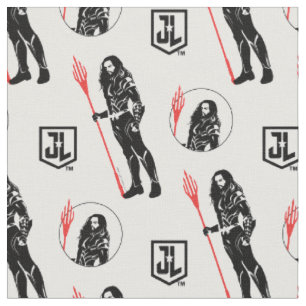 Justizielle Liga Aquaman Pose Noir Pop Art Stoff