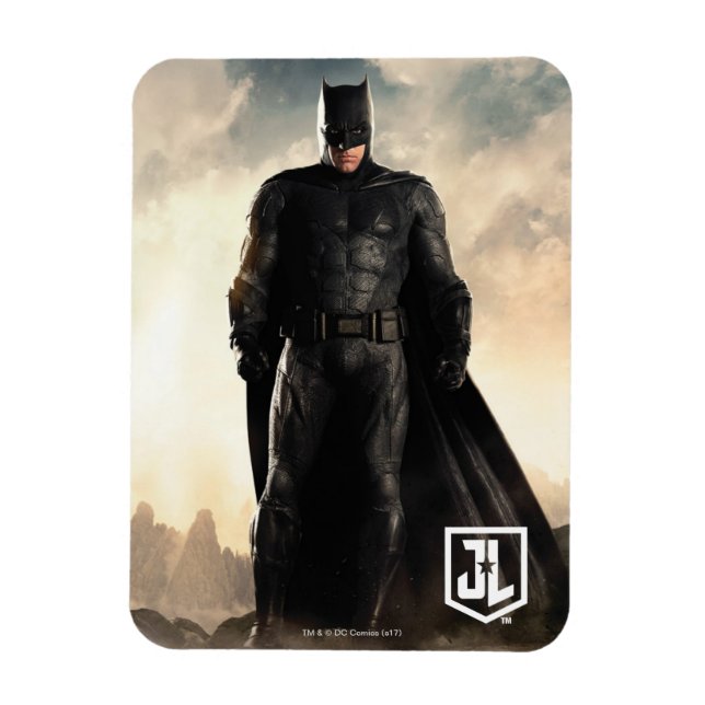 Justizielle Liga | Batman auf dem Schlachtfeld Magnet (Vertikal)