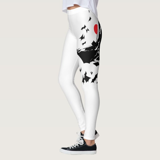 Justizielle Liga | Batman in der Cloud of Bats Pop Leggings (Links)