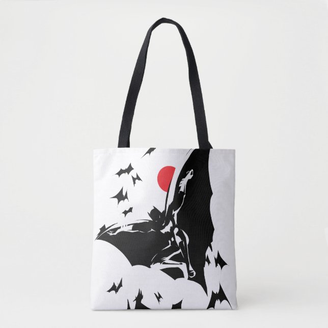 Justizielle Liga | Batman in der Cloud of Bats Pop Tasche (Vorderseite)