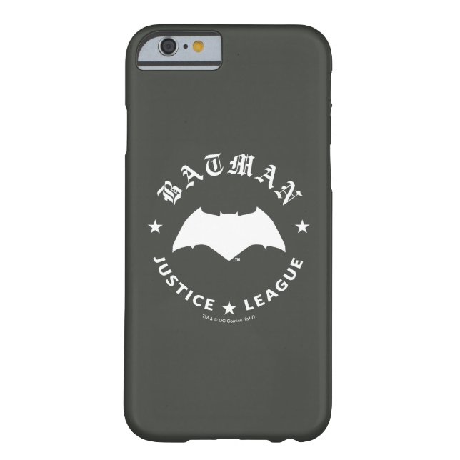 Justizielle Liga | Batman Retro Bat Emblem Case-Mate iPhone Hülle (Rückseite)