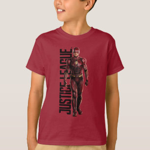 Justizielle Liga Der Blitz auf dem Schlachtfeld T-Shirt