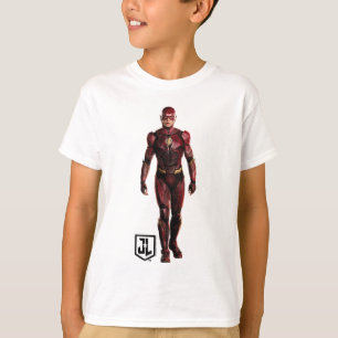 Justizielle Liga Der Blitz auf dem Schlachtfeld T-Shirt