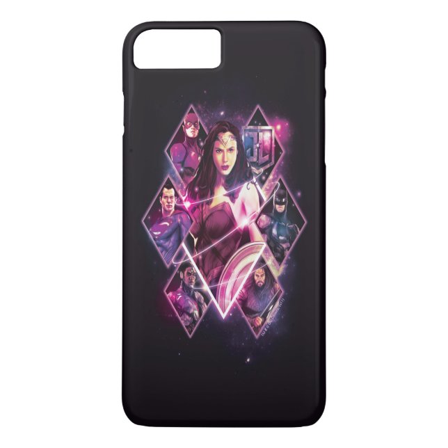 Justizielle Liga | Diamond Galactic Group Panels Case-Mate iPhone Hülle (Rückseite)