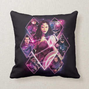 Justizielle Liga   Diamond Galactic Group Panels Kissen