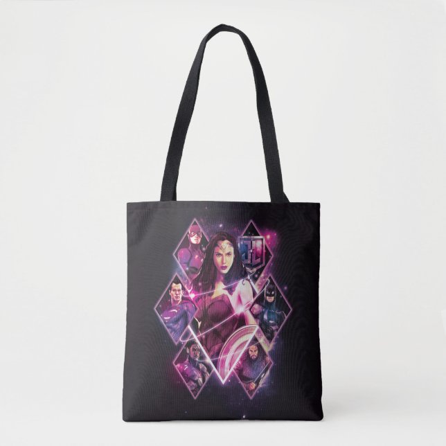 Justizielle Liga | Diamond Galactic Group Panels Tasche (Vorderseite)