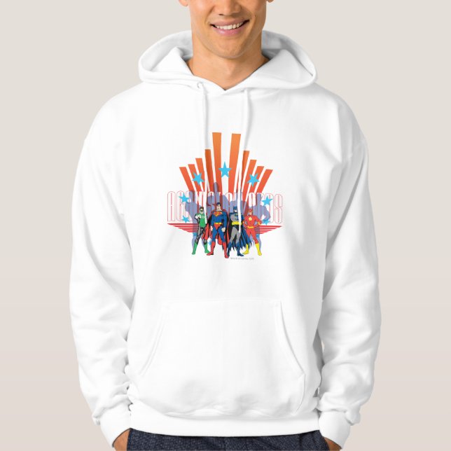 Justizielle Liga "gegen alle Odds" Hoodie (Vorderseite)