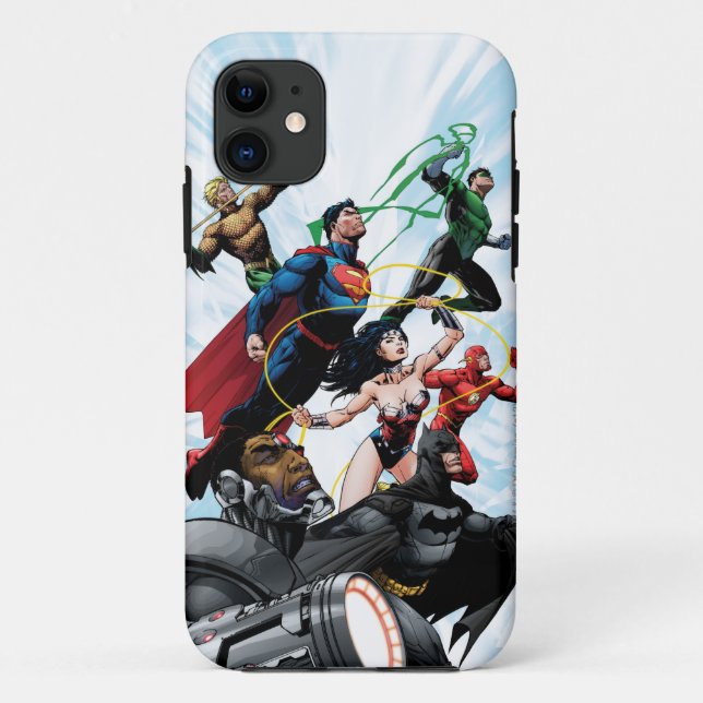 Justizielle Liga - Gruppe 1 Case-Mate iPhone Hülle (Rückseite)