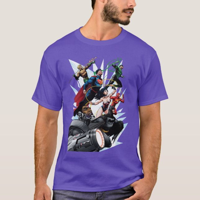 Justizielle Liga - Gruppe 1 T-Shirt (Vorderseite)
