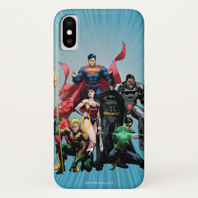 Justizielle Liga - Gruppe 2 Case-Mate iPhone Hülle (Rückseite)