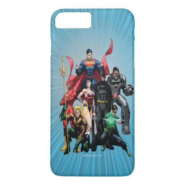 Justizielle Liga - Gruppe 2 Case-Mate iPhone Hülle (Rückseite)
