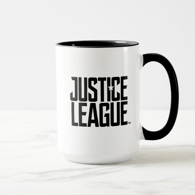Justizielle Liga | Justice League Logo Tasse (Rechts)