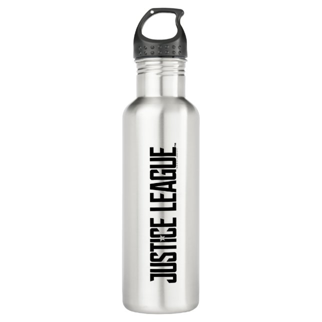Justizielle Liga | Justice League Logo Trinkflasche (Vorderseite)