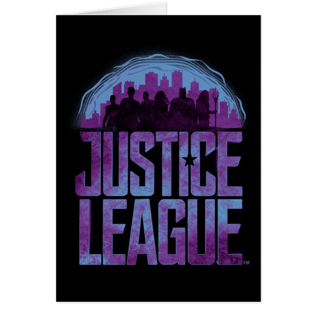 Justizielle Liga | Justizielle Silhouette Stadt (Vorne)