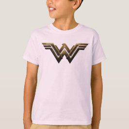 Justizielle Liga | Metallic Wonder Woman Symbol T-Shirt