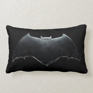 Justizielle Liga   Metallisches Batman-Symbol Lendenkissen