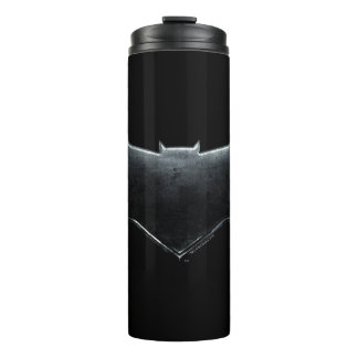 Justizielle Liga | Metallisches Batman-Symbol Thermosbecher