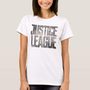 Justizielle Liga   Metallisches Logo der Gerechtig T-Shirt