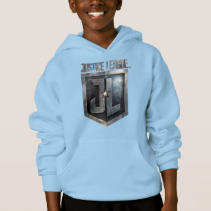 Justizielle Liga Metallschild Hoodie