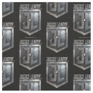 Justizielle Liga Metallschild Stoff
