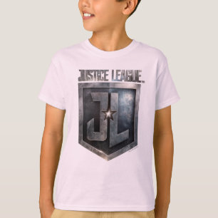 Justizielle Liga   Metallschild T-Shirt