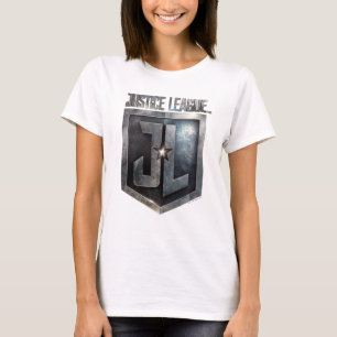 Justizielle Liga   Metallschild T-Shirt