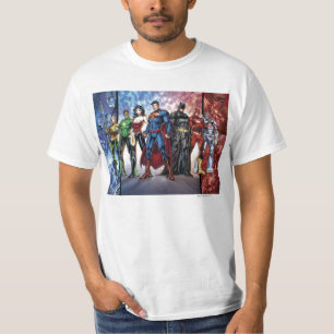 Justizielle Liga Neue 52 "Gerechtigkeitsliga"-Re T-Shirt