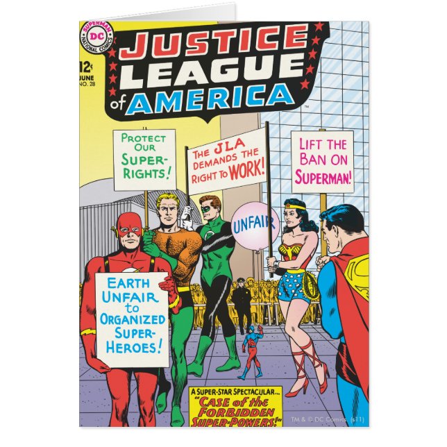 Justizielle Liga of America Ausgabe #28 - Juni (Vorne)