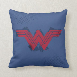Justizielle Liga   Pinsel Wonder Woman Symbol Kissen