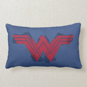Justizielle Liga   Pinsel Wonder Woman Symbol Lendenkissen