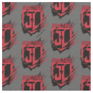 Justizielle Liga Pinselstrich JL Shield Stoff