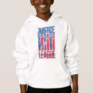 Justizielle Liga Pop der Blue & Red Group Art Hoodie