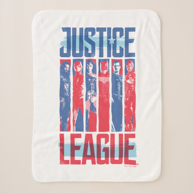 Justizielle Liga | Pop der Blue & Red Group Art Sherpadecke (Vorderseite)