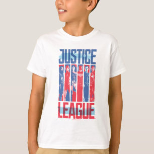 Justizielle Liga Pop der Blue & Red Group Art T-Shirt