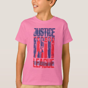 Justizielle Liga Pop der Blue & Red Group Art T-Shirt
