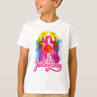 Justizielle Liga | Retro Group & Logo Pop Art