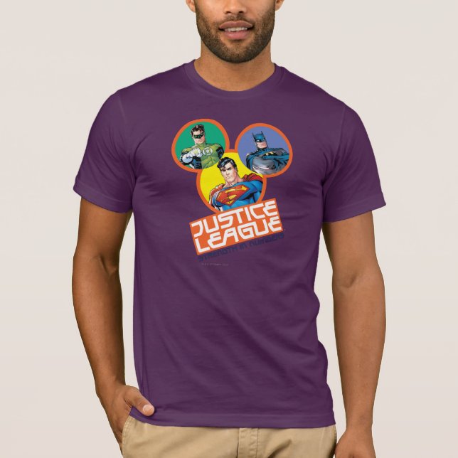 Justizielle Liga "Stärke in Zahlen" T-Shirt (Vorderseite)