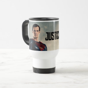 Justizielle Liga   Superman auf Schlachtfeld Reisebecher
