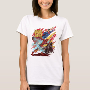 Justizielle Liga Superman, Flash & Batman Abzeic T-Shirt